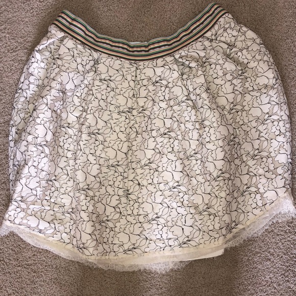 New big strike USA Cream lace black skirt 3xL NWT - Picture 4 of 6